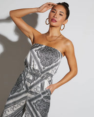 Meadow Strapless Jumpsuit
