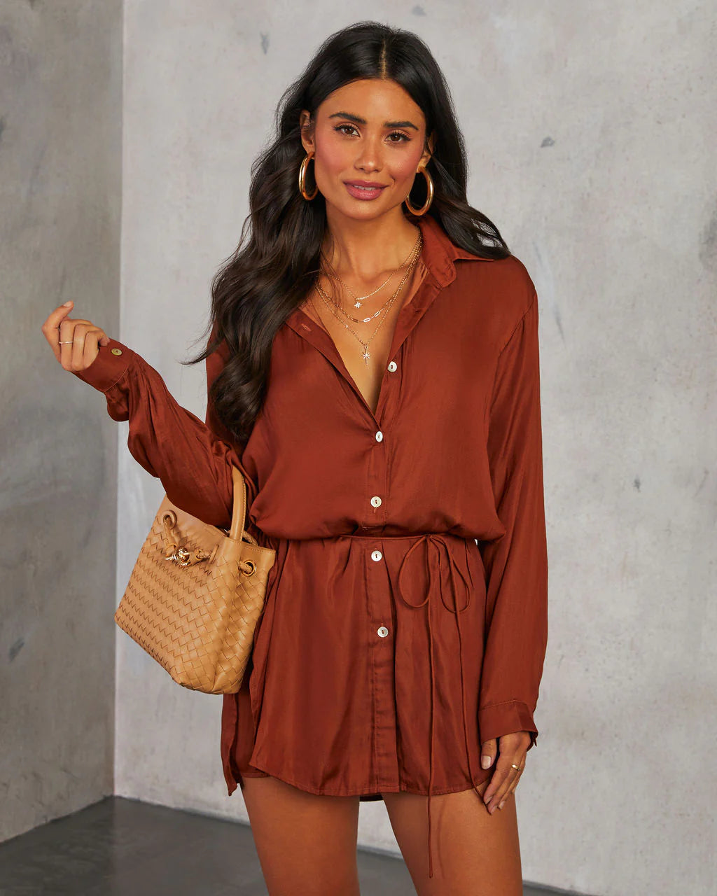 Grinnell Button Front Romper