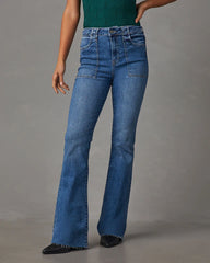 Mulaney High Rise Flare Jeans