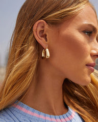 Dani Chunky Hoop Earrings