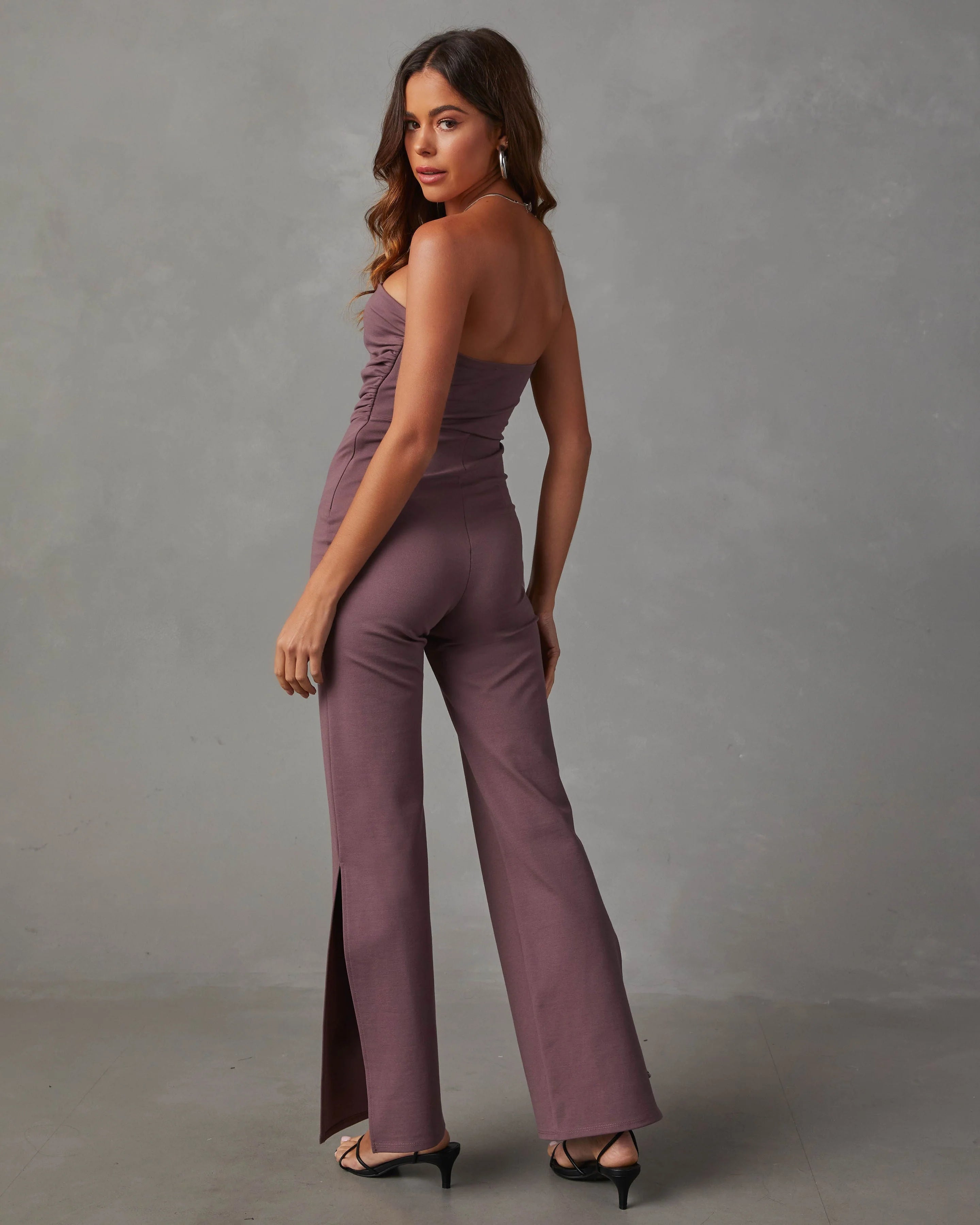 Deep In My Soul Strapless Knit Jumpsuit