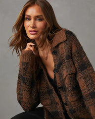 Gallagher Plaid Pocketed Shacket