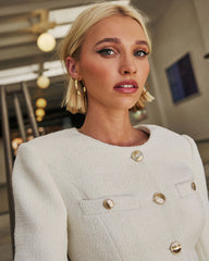 Endless Love Rhinestone Studded Hoops