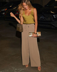 Sofie Drawstring Waist Pant