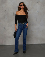 Dorina High Rise Flare Jeans