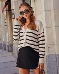 Dayla Striped Cardigan