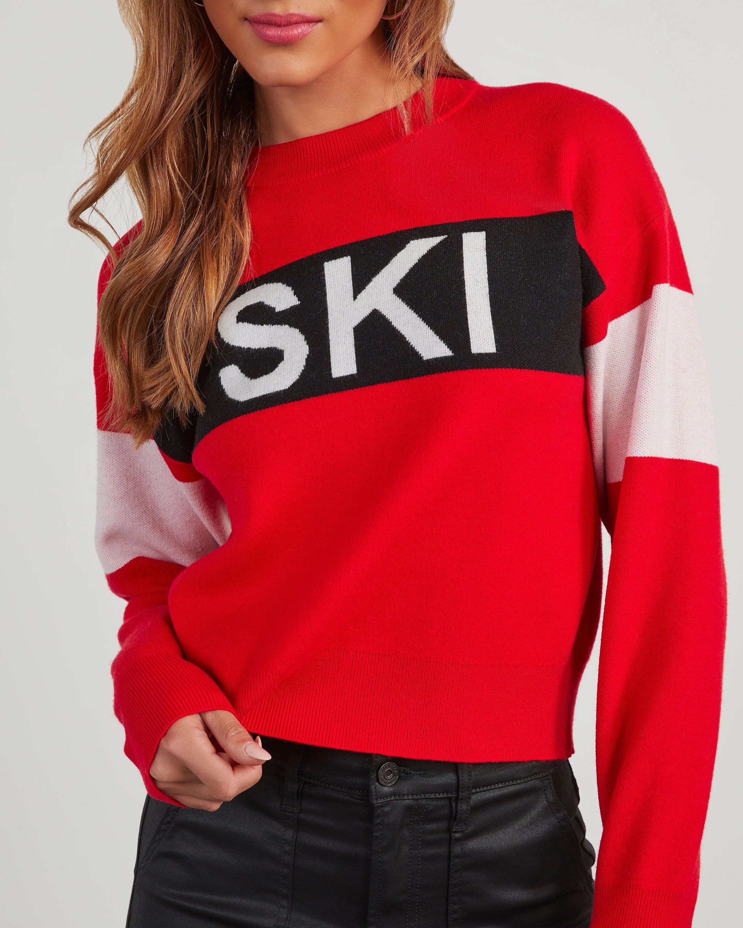 Ski Knit Pullover Sweater