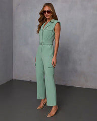 Romy Belted Jumpsuit