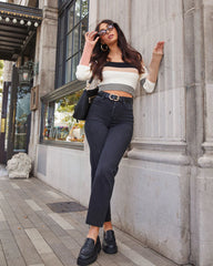 Keynan Colorblock Long Sleeve Top