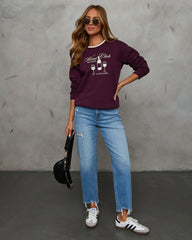 Wine Club Graphic Sweatshirt