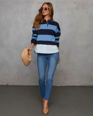 Classic Vibes Twofer Popover Polo Shirt