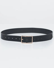 Main Moment Wide Square Buckle Belt