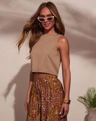 Solstice Sleeveless Sweater Top