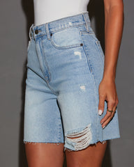 Indio Denim Dad Shorts