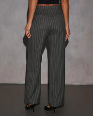 Charming Classic Pinstripe Pants