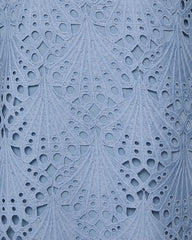 Marly Eyelet Mini Shirt Dress