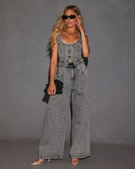 Kassie High Rise Wide Leg Jeans