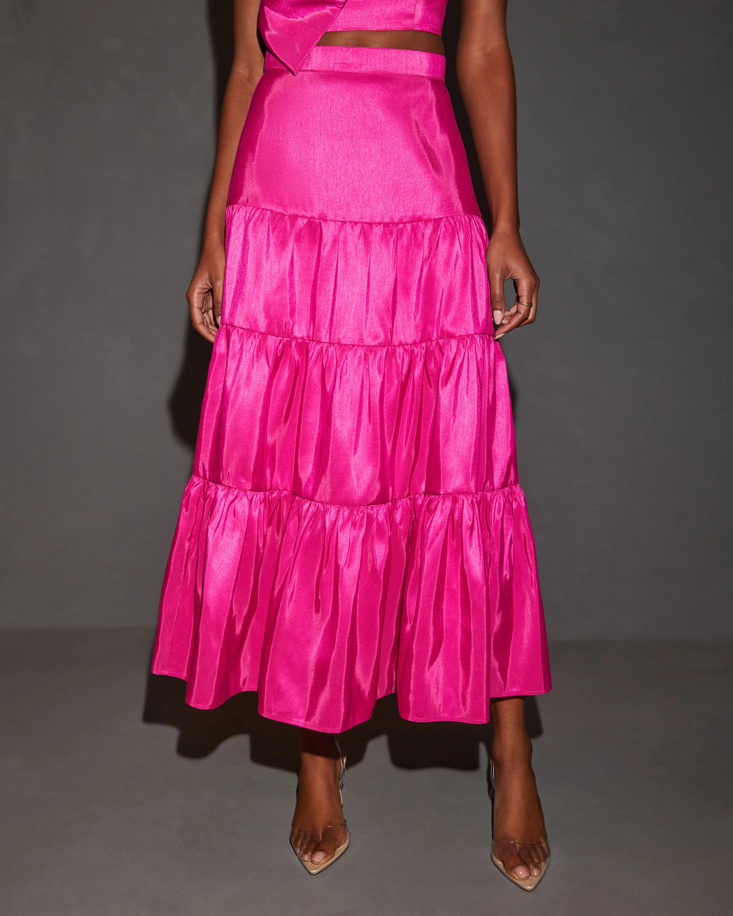 Lorelai Tiered Maxi Skirt