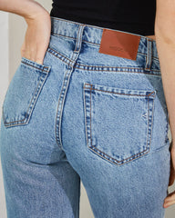 Woolridge High Rise Straight Leg Jeans