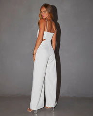 Christine Cutout Fitted Waist Jumpsuit