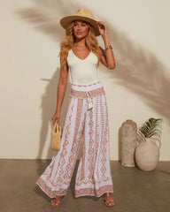 Maylah Printed Wide Leg Pants