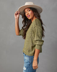 Hughes Crewneck Knit Sweater