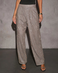Jordy Metallic Trouser Pants