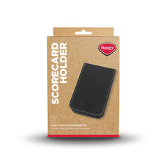 Masters Golf Accessories. Premium Leatherette Scorecard Holder