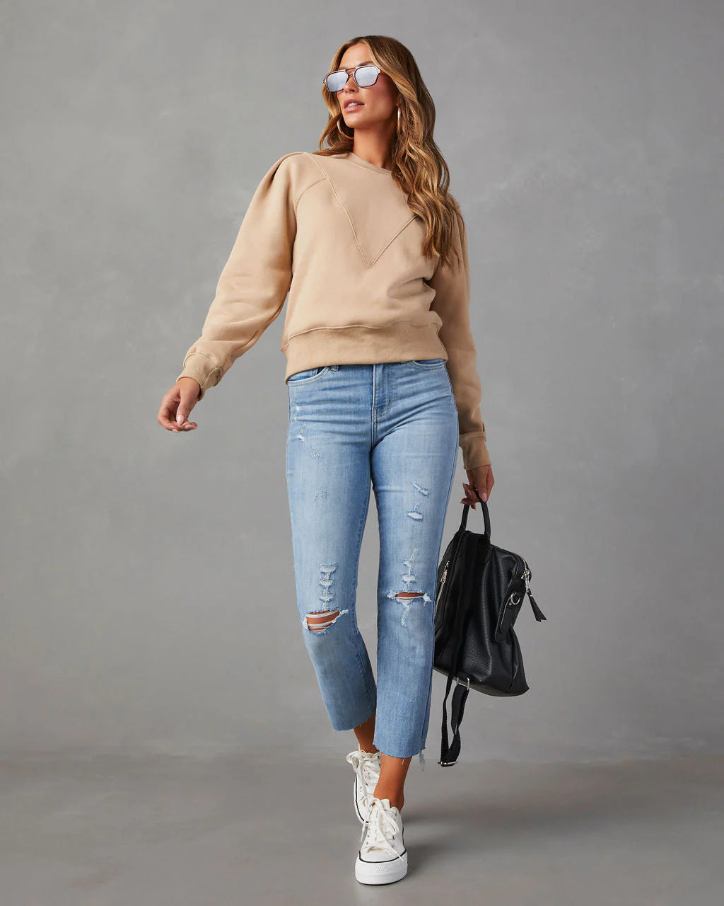 Huddy Cotton Sweatshirt