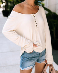 Shiva Long Sleeve Henley Top