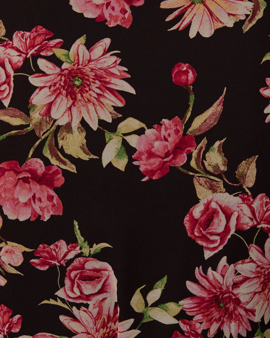 Petal Whisper Wrap Floral Midi Dress