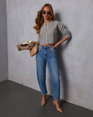 Simply Yours Knit Button Down Cardigan