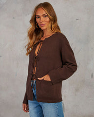 Phoebe Front Tie Cardigan