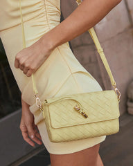 Nalani Woven Leather Crossbody Bag