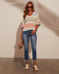 Collins Mid Rise Crop Slim Straight Jeans