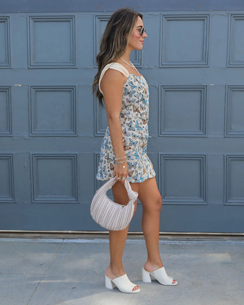 Roam Free Butterfly Mini Skirt