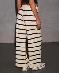Erin Striped Wide Leg Pants