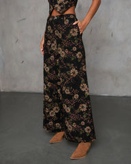 Sayja Floral Wide Leg Trouser