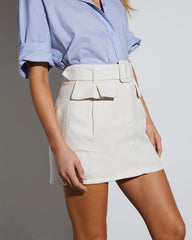 Joyce Utility Mini Skirt