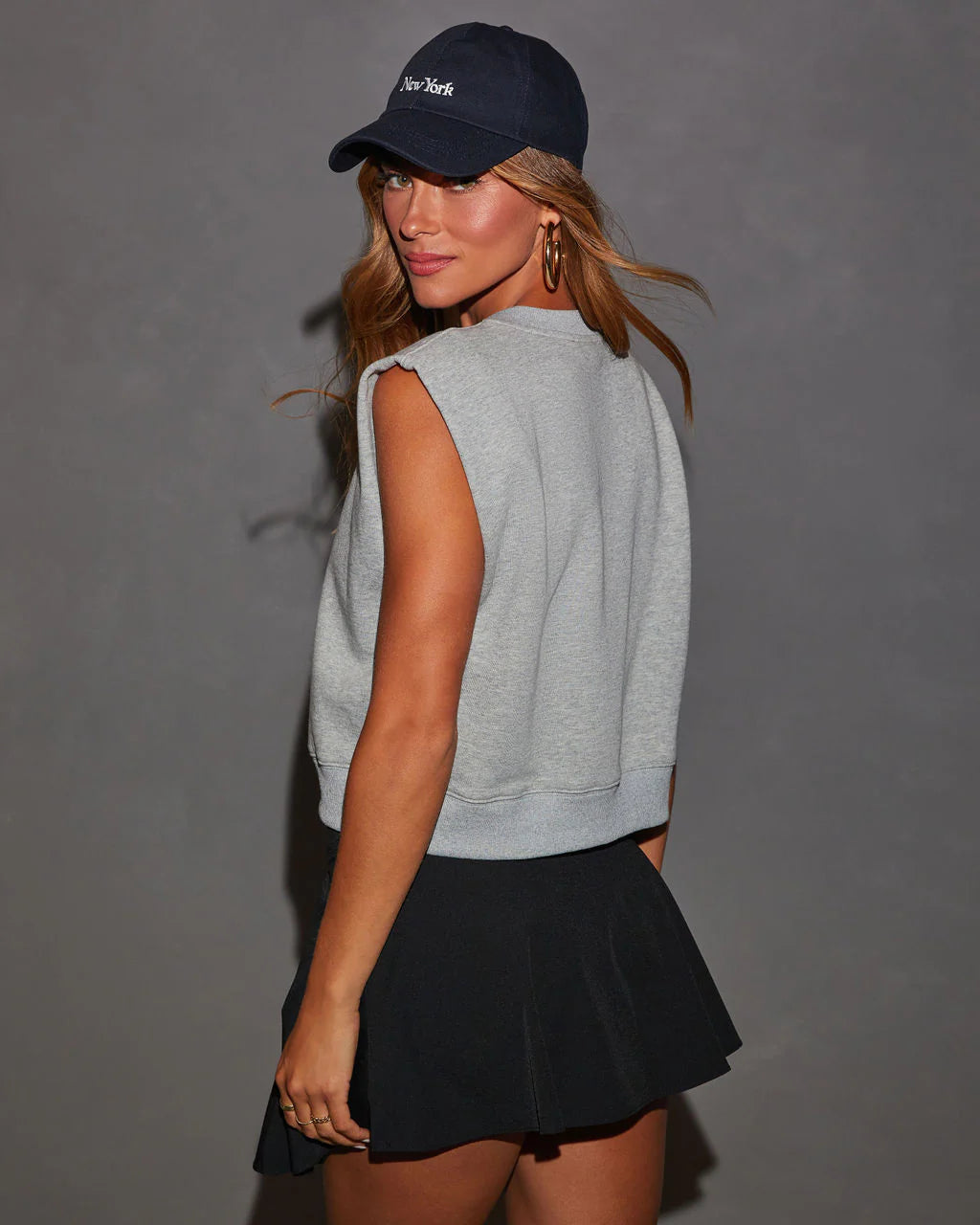 Beckett Statement Shoulder Top