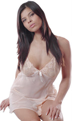 Women's Chiffon Babydoll with G-string #5072