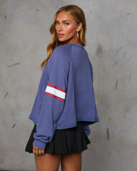 76 Jersey Long Sleeve Graphic Sweatshirt