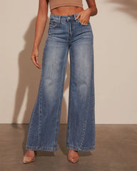 Jayde High Rise Wide Leg Jeans