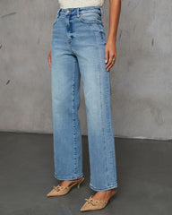 Tomcat High Rise Straight Leg Jeans
