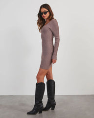 Such A Sweetheart Mini Sweater Dress