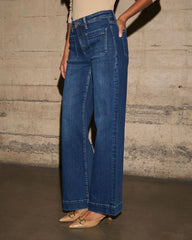 Sweet Voyage High Rise Wide Leg Jeans