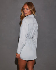 Grinnell Button Front Romper