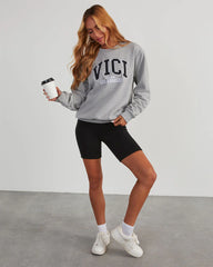 VICI Logo Crew Neck Sweatshirt