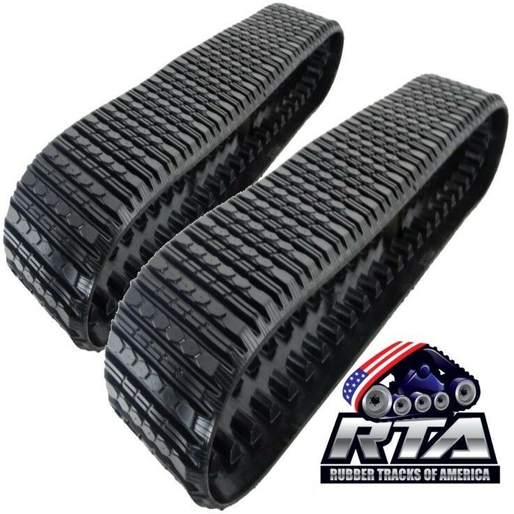 TWO DUROFORCE RUBBER TRACKS FOR CATERPILLAR 277B OEM STYLE TREAD 18X4X56 CAT