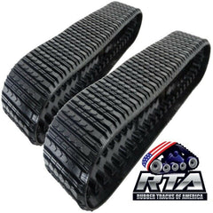 TWO DUROFORCE RUBBER TRACKS FOR CATERPILLAR 277B OEM STYLE TREAD 18X4X56 CAT